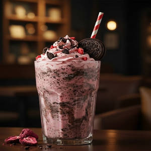 Oreo Strawberry Shake