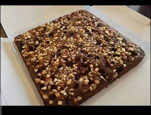 Freshly Made Aata, Date, Olive Oil, Nuts Cake (No Sugar & Maida, 500G)