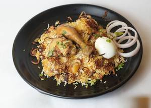 Chicken Egg Dum Biryani