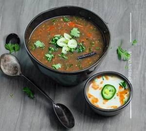 Veg mancho soup