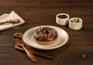 Chocolate Sprinkled Donut
