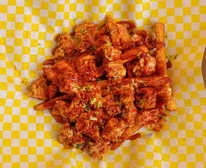 Peri Peri Popcorn Fries
