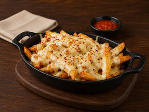 Cheese Loaded Peri Peri Fries