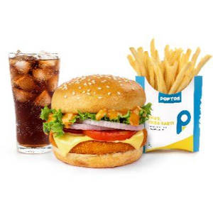 Tandoori Burger Combo (large)