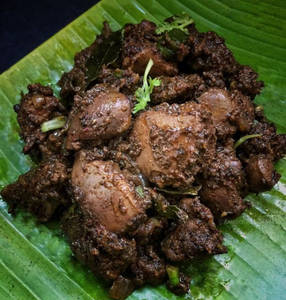 Mutton Liver Papper Fry