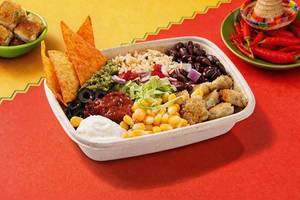 Spicy Aloo Fiesta Burrito Bowl