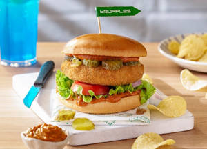 Harissa Paneer Burger