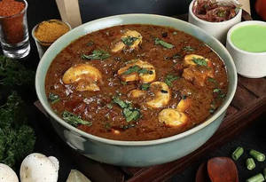 Mushroom Palak