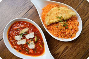 Chicken Tripple Schezwan Noodles