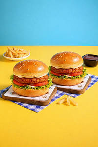 Veg Aloo Tikki Burger