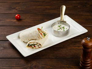 Pesto Chicken And Rocket Wrap