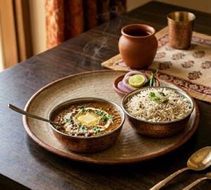 Dal Mahkani And Jeera Rice