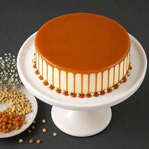 Caramel Cake Eggless