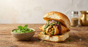 Street Style Bun Samosa [1 Piece]