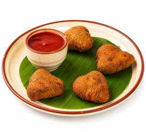 Vazhapoo Cutlet (Banana Flower) (4 Pcs)