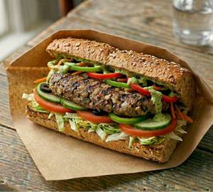 Mushroom Patty Sub (6Inch)