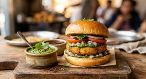 Crispy Bun Tikki