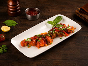 Chilli Garlic Prawns
