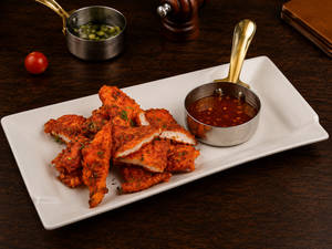Fried Crispy Chicken with Chillies
