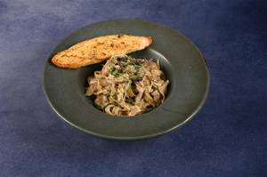 Wild Mushroom Cream Fettuccine