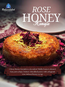 Rose Honey Kunafa