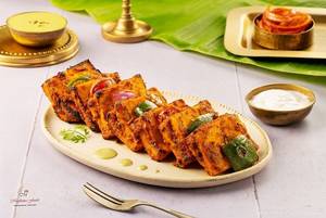 Paneer Stuffed Cheese Tikka
