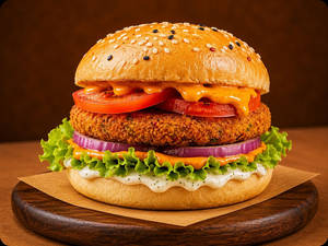 Veggie Delight Remix Burger