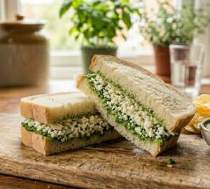 Fresh Chutney Cheese Sandwich