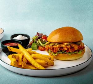 Nashville Style Buttermilk Chicken Burger