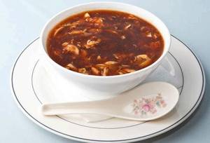 Chicken hot and sour soup