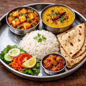 Mini Paneer Thali