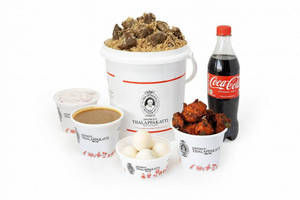 Thalappakatti Naidu Mutton Biryani Family Bucket (serves 5)