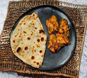 Lachha Paratha & Chilli Chicken