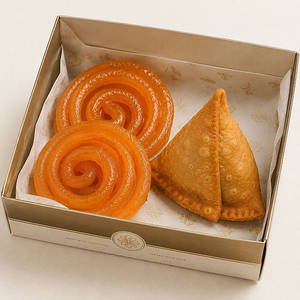 Jalebi (2) Samosa (1)
