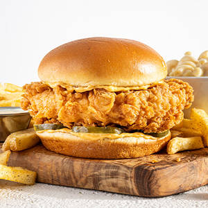 Spicy Big Crispy Chicken Burger