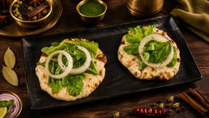 Cheese & Fines Herbes Kulcha [2Pcs]
