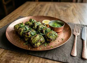 Chicken Green Tikka [8 Pieces]