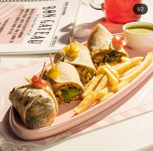 Paneer Tikka Kathi Roll