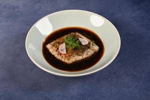 Seared Sea Bass, Soy Citrus
