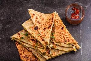 Pudina Lacha Paratha