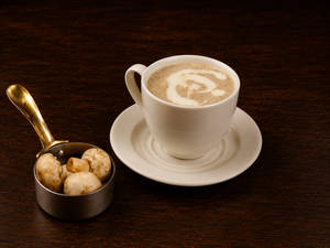 Forest Mushroom Cappuccino Soup