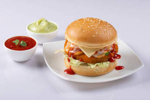 Spicy Schezwan Burger