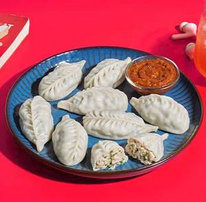 Non-veg Steamed Momo (6 Pcs)