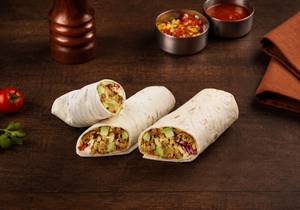 FALAFEL AVO AND CHIPOTLE SALAD WRAP