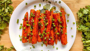 Baby Corn Schezwan