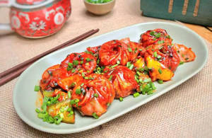 Chilli Momos [ 8 pieces ]