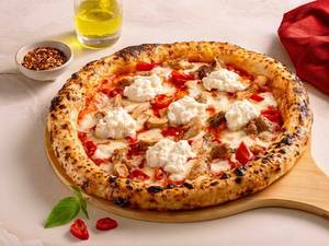 Burrata Bite | Burrata Chicken Pizza