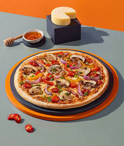 Amalfi Sun Kissed Pizza.