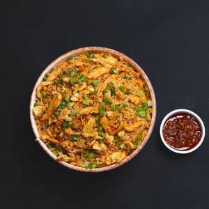 Chicken Triple Fried Rice