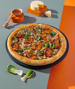 The Beijing Roast Chicken Pan Pizza